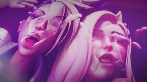 League Of Legends' Sluts Having a Live Fucking Concert