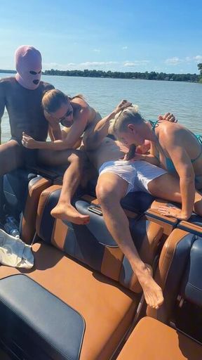 Holiday Weekend Boat Fucking & Sucking
