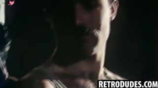 RetroDudes.com - Retro Jacques Scandellari and Jerome enjoy a hot sexual moment in th