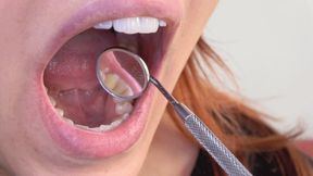 Perfect Smile Fetish with Julie: Shiny White Teeth, Vibrant Pink Tongue, Deep Mouth Views by Adele Unicorn (4K resolution)