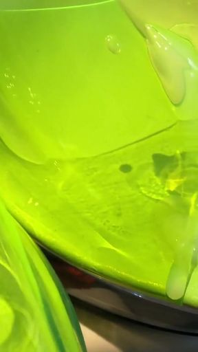 Thrilling moment from &quot;High Heels Paradise and Cum on Green Mules&quot;