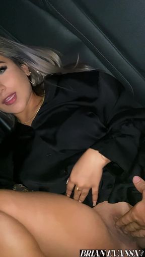 Colombian Blonde Petite Shows Me Around Town and We Have Public Sex in the Car - Brian Evansx