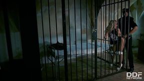 Rossella Visconti And Kathia Nobili - Threesome Sex At Police Department