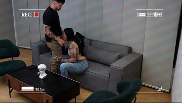 cheating Latina with a big butt is caught on camera fucking her boyfriend'_s best friend'_s huge cock