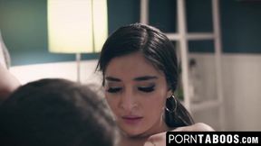 Stepdad Chad White in taboo sex with daughter Emily Willis