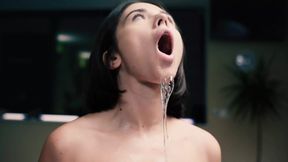 Big-Titted Young ones get Fucked Hard in Alien Lesbian Parasite Story