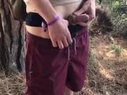 Straight 18yo boy try to pee piss in public