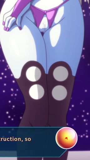 Kame Paradise Multiversex 2 - Roshi Playing with Fords' Big Tits   Clip 1