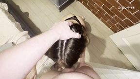 I came home early to fuck my stepsister while she was going for a