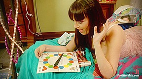 Girls Night In First Time Lesbian Foot Fucking