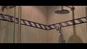 french stepmom showering with son part1 - immeganlive x wca