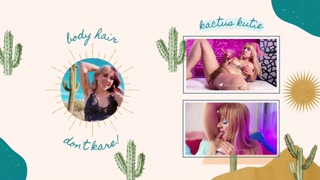 pee countdown + cleavage tease (FULL VIDEO)