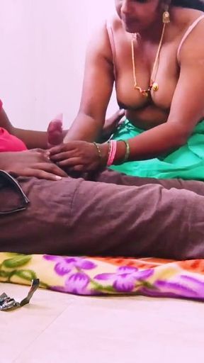 Powerful moment from &quot;indian saree sex enough stepmom fucking stepson big dick. Telugu dirty talks.&quot;
