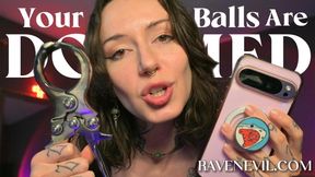 Your Balls Are DOOMED - Castration Fantasy