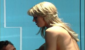 Beautiful blonde gets her ass broken