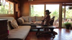 Secretary Gives Anal on Business Trip
