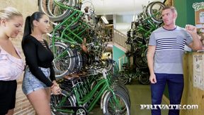 Curvy Katrina Moreno is finished off with a juicy creampie