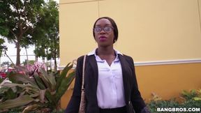 BANGBROS - Mr. John Anthony Slings Dick In The General Direction Of Ms. Vickie Starxxx