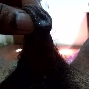 White paste come during hand job