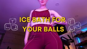 Ice Bath For Your Balls