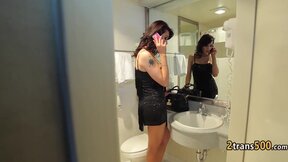 Mindblowing shemale fucks like pro