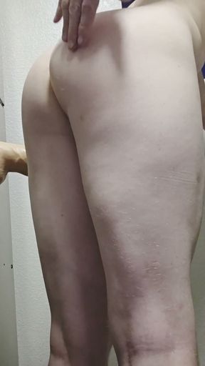 Taking John Holmes Dildo deep   Clip 1
