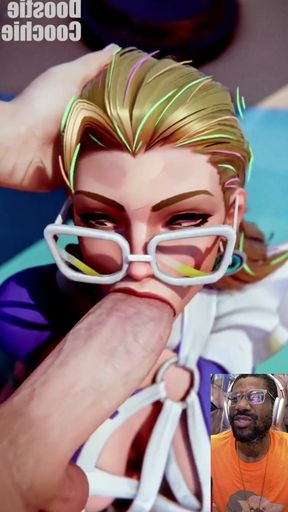 Cute Ass Sue Storm Deepthroats a Nice Goon Cock