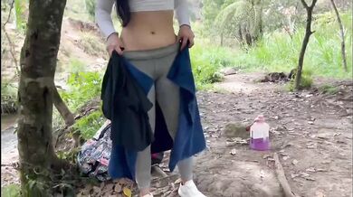 Big Ass Colombian Angel Victoria Fucks Best Friend POV Public Bike Ride