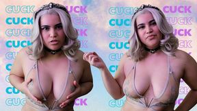 Sexless Cuck - Sexual Rejection with Cuckoldress Countess Wednesday - Tease and Denial, Cuckolding, Size Queen, SPH, Verbal Humiliation MP4 1080p