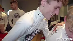 Contorted Spunk Have Fun With Edward Terrant And Danny Junior