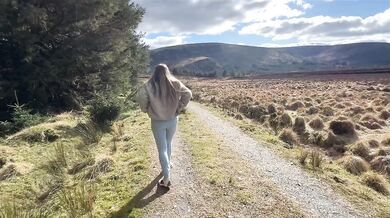 Forest Trail Milf Desperation- Wetting Jeans Outdoors