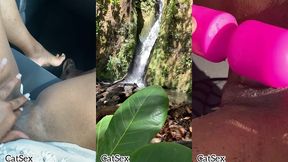 une petite promenade sur la plage et je ne touche pendant une seance photo