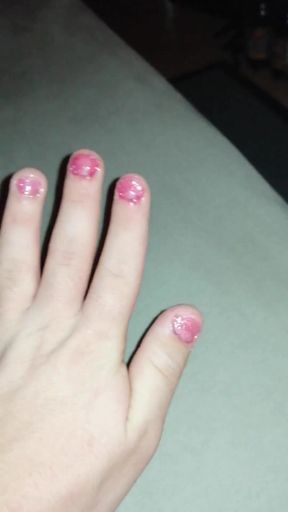 My Nails on My 18 Birthday