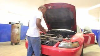Valerie White pays the mechanic by offering herself
