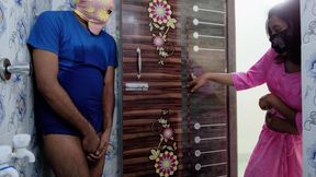 How I control my Hot step-mom under the shower with my big dick