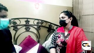 Lusti Pakistani Boss Having Fun his secretary's long titted