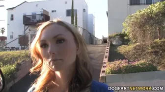 Blonde Teenager Amy Quinn Takes Big Black Cock in Intense POV Scene