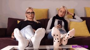 Liana and Jasmine Stinky Socks 4K