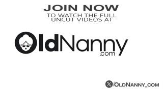 MILF Sabrina Jade Shaved Pussy Masturbation - OLDNANNY