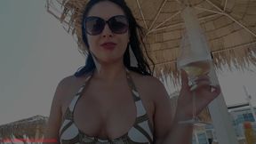 Lick the sand off My soles!