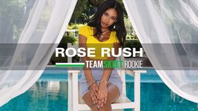 Well-made Jay Romero and Rose Rush at deep throat sex