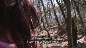 Girlfriends XXX - a Hike Leads to Park Lesbian Sex Pussy Fingering and Pussy Licking