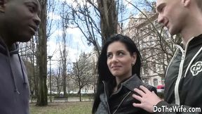 Alex Black Gets Wife Beg for BBC &mdash;  then gets creampie