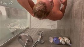 Shower Cam Washing Myself