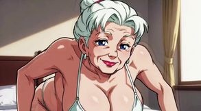 Ai Granny Deep Cleavage Tease Close Ups