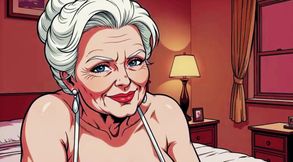 Ai Granny Deep Cleavage Tease Close Ups