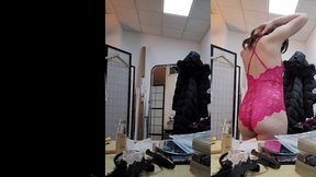 seem like someone snuck into my dressing room to watch me changing!