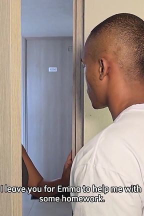 BBC Stepdad Waits for His Wife to Leave Home to Fuck His Stepdaughter - Brandon Cruz