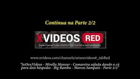 mirella mansur como camareira muito sapeca fodeu e deu o cu para dois hospedes - parte 1-2 -b