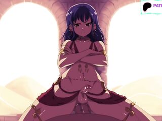 CYTE FEMBOY DANCING ON THE KNOB POV MANGA